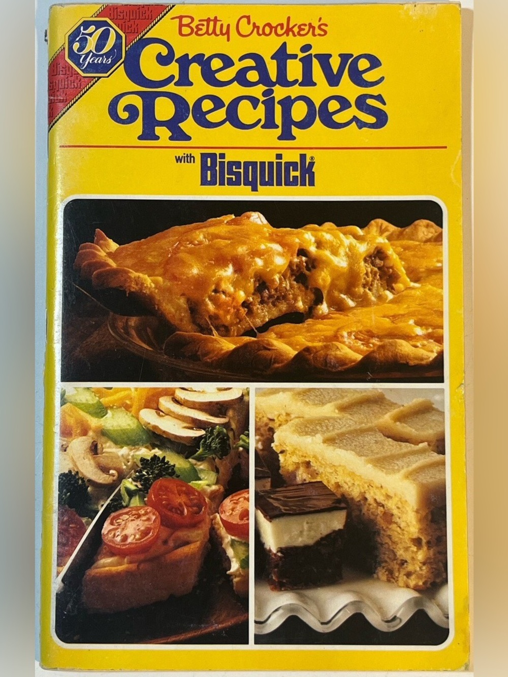 Vintage 1980 Betty Crocker's Creative Recipes Bisquick booklet